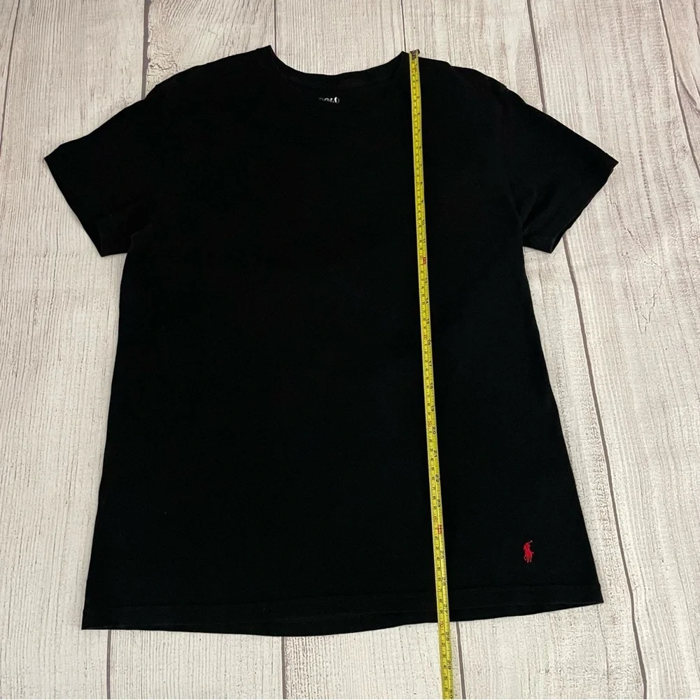 POLO by RALPH LAUREN Men’s Black Short Sleeve Crewneck T-Shirt Size Medium